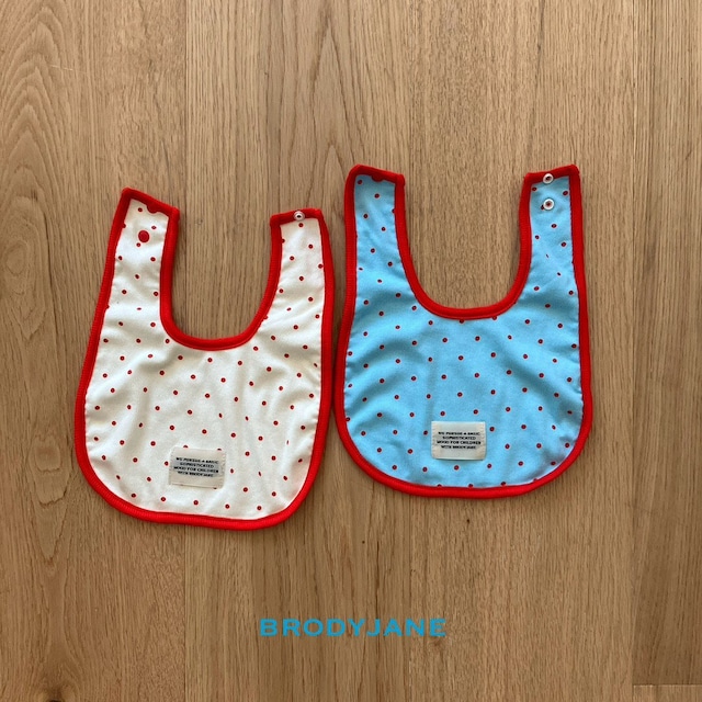 【取寄】brodyjane|dot pop bib|ドットポップビブ|FREE|baby|26 autumn