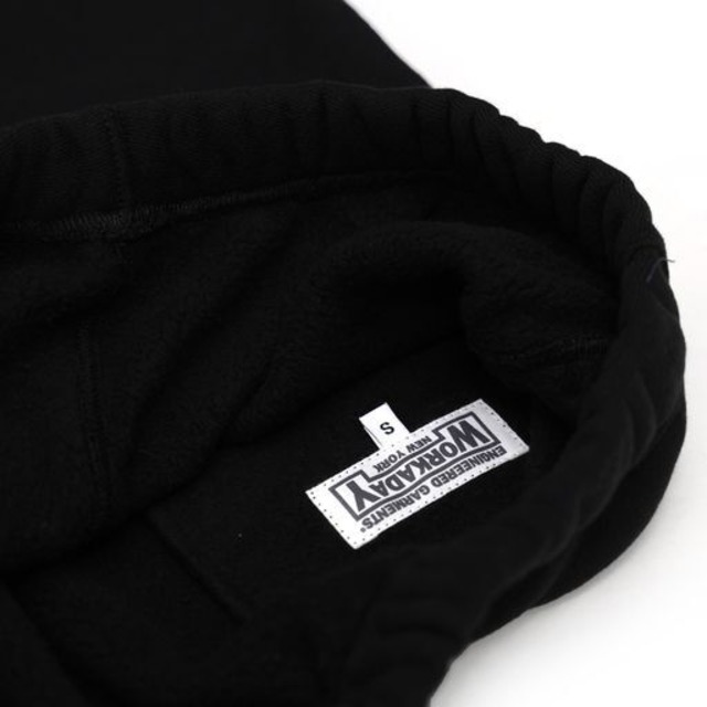 EG WORKADAY イージー ワーカーデー / SWEAT PANT - Black 12oz cotton fleece スエットパンツ  ブラック