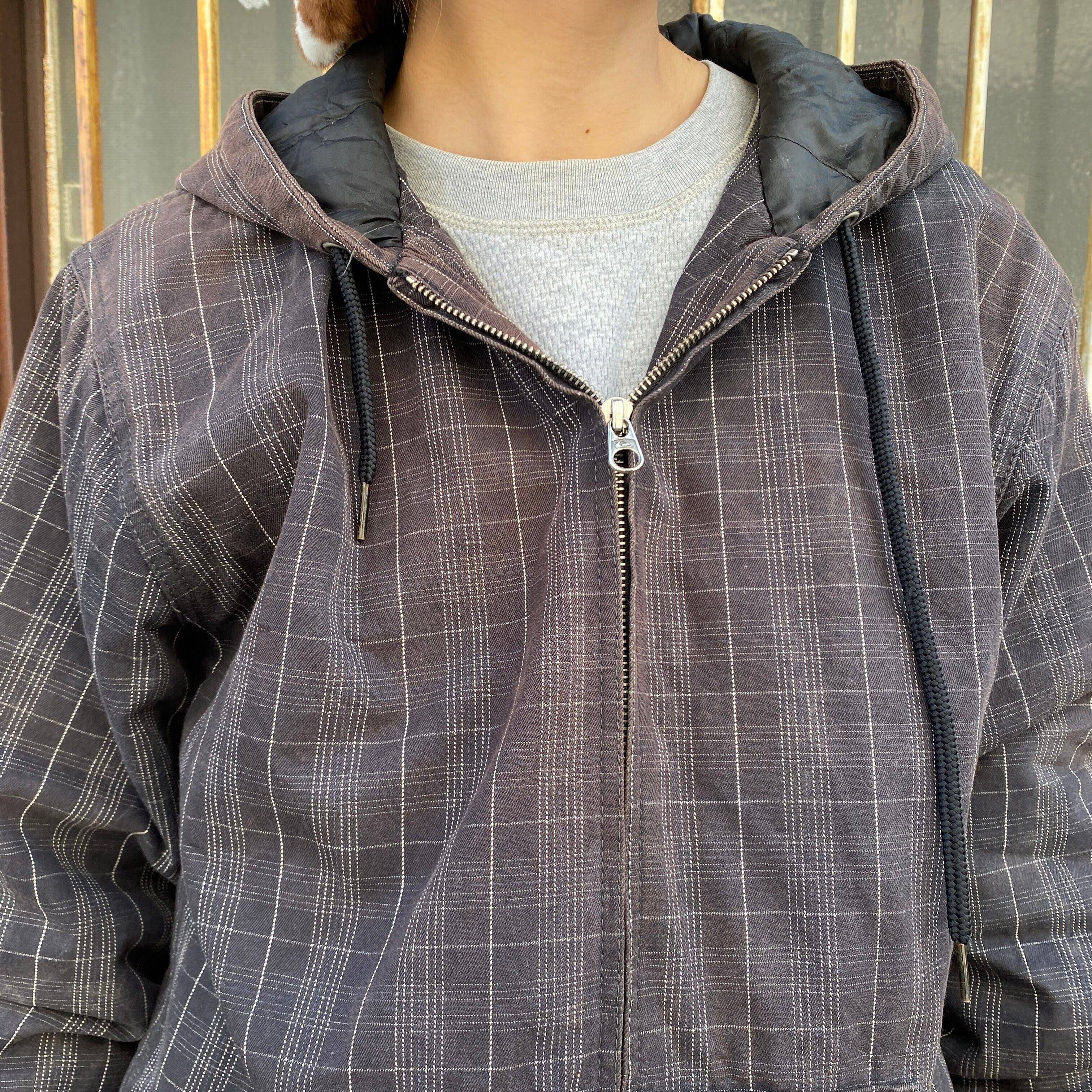 Carhartt カーハート チェック柄 アクティブジャケット メンズM 古着