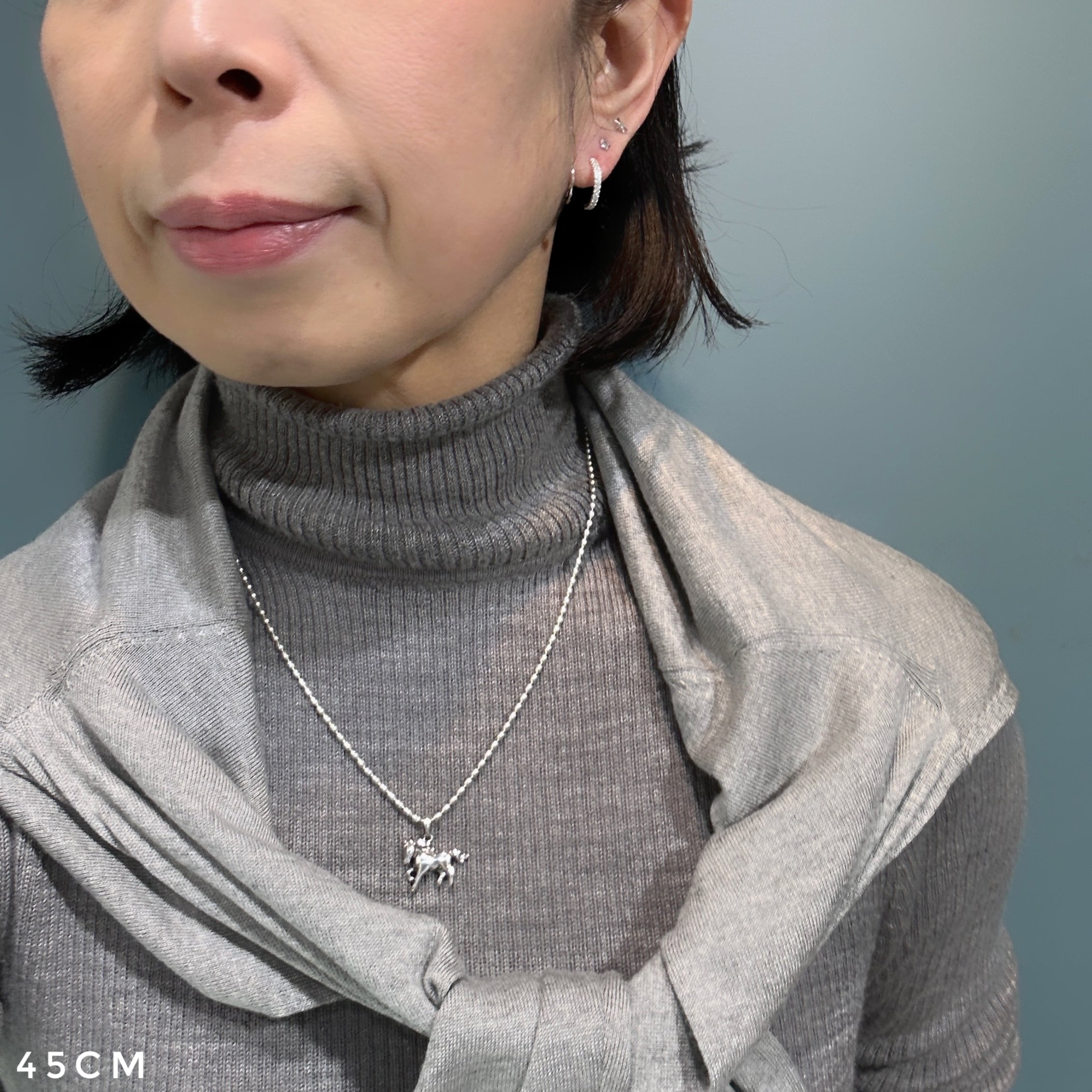 再入荷】きらめきホース ペンダントトップ／ネックレス ホース 馬 蹄鉄