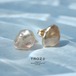 【088 Emerald Song Collection】 パール 鉱物原石 14kgfピアス 天然石 アクセサリー