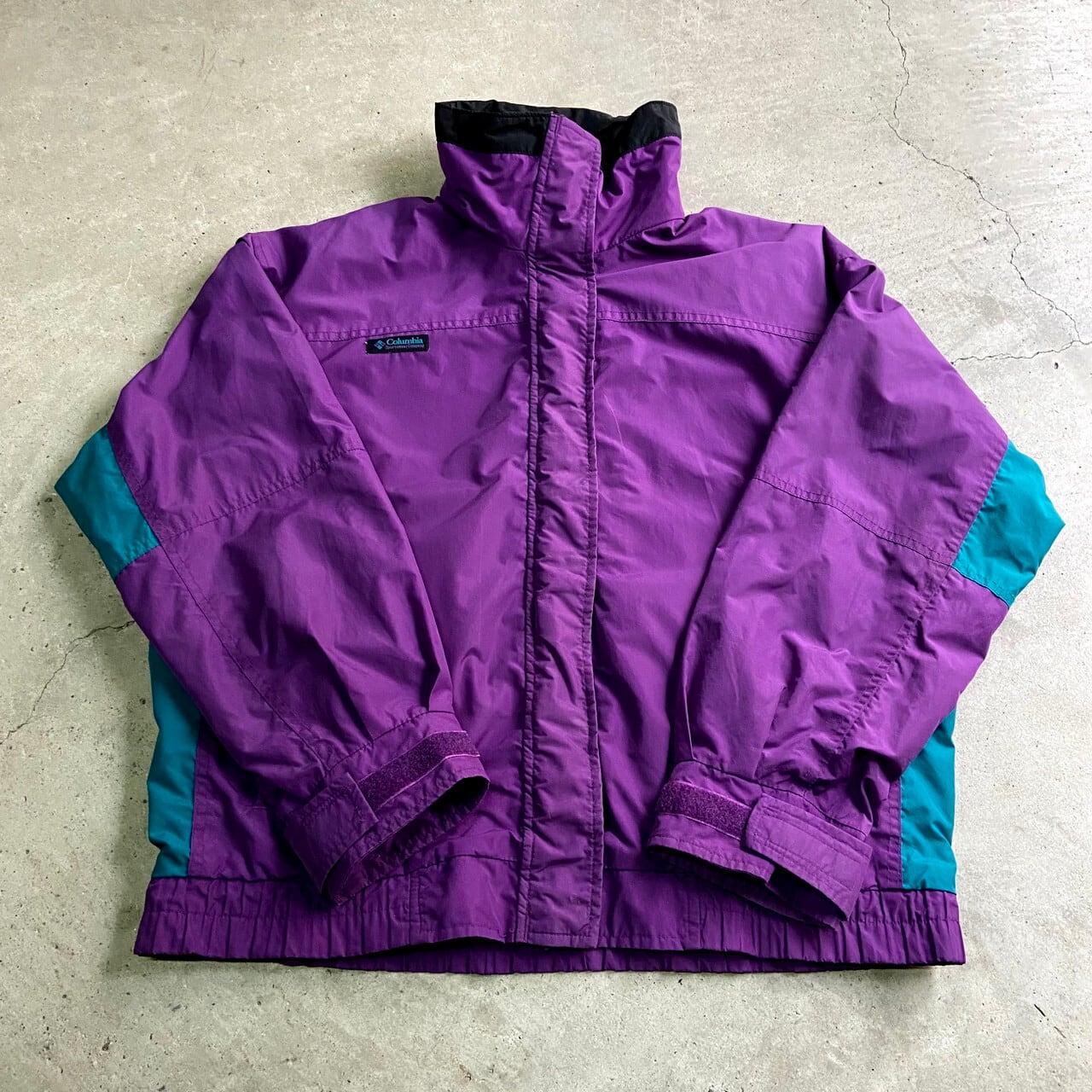 90 90年代 COLUMBIA 旧タグ L ウォームアップジャケット