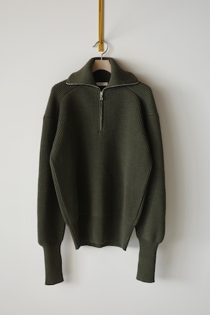RIER【HALFZIP UTILITY  -FOREST KNIT-】