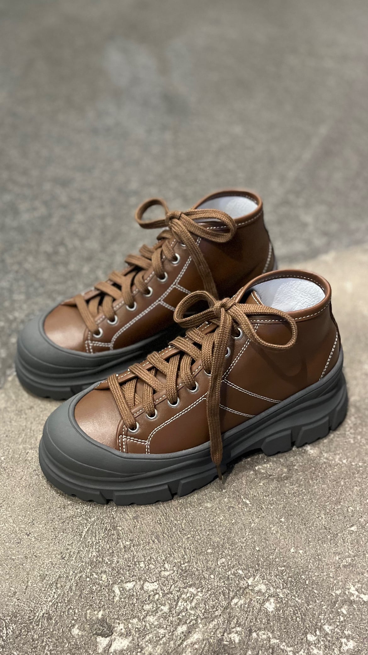 SOFIE D'HOORE -FAIRWAY- Ankle-high sneakers＋chunly outsole