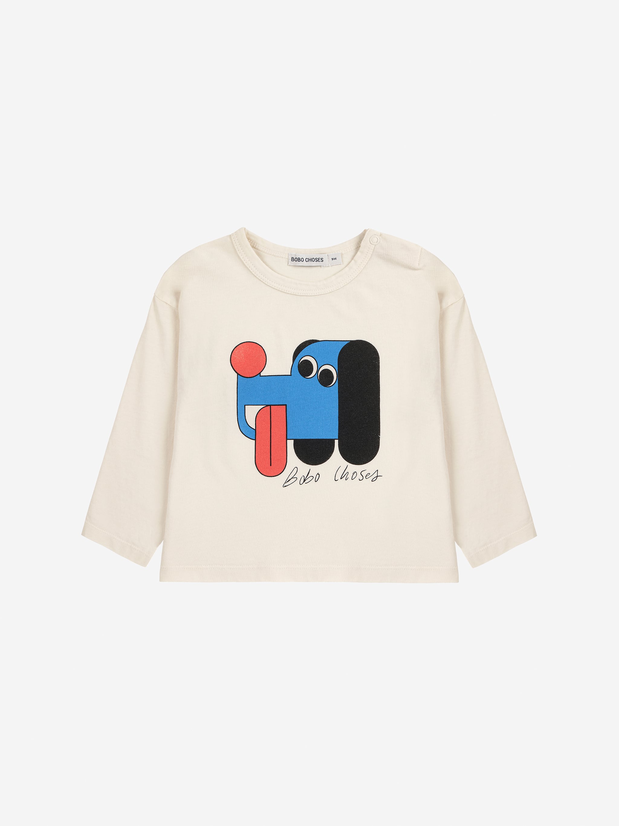 〈 BOBO CHOSES 25AW 〉Doggy Mate T-shirt ”ロンTee” / BABY