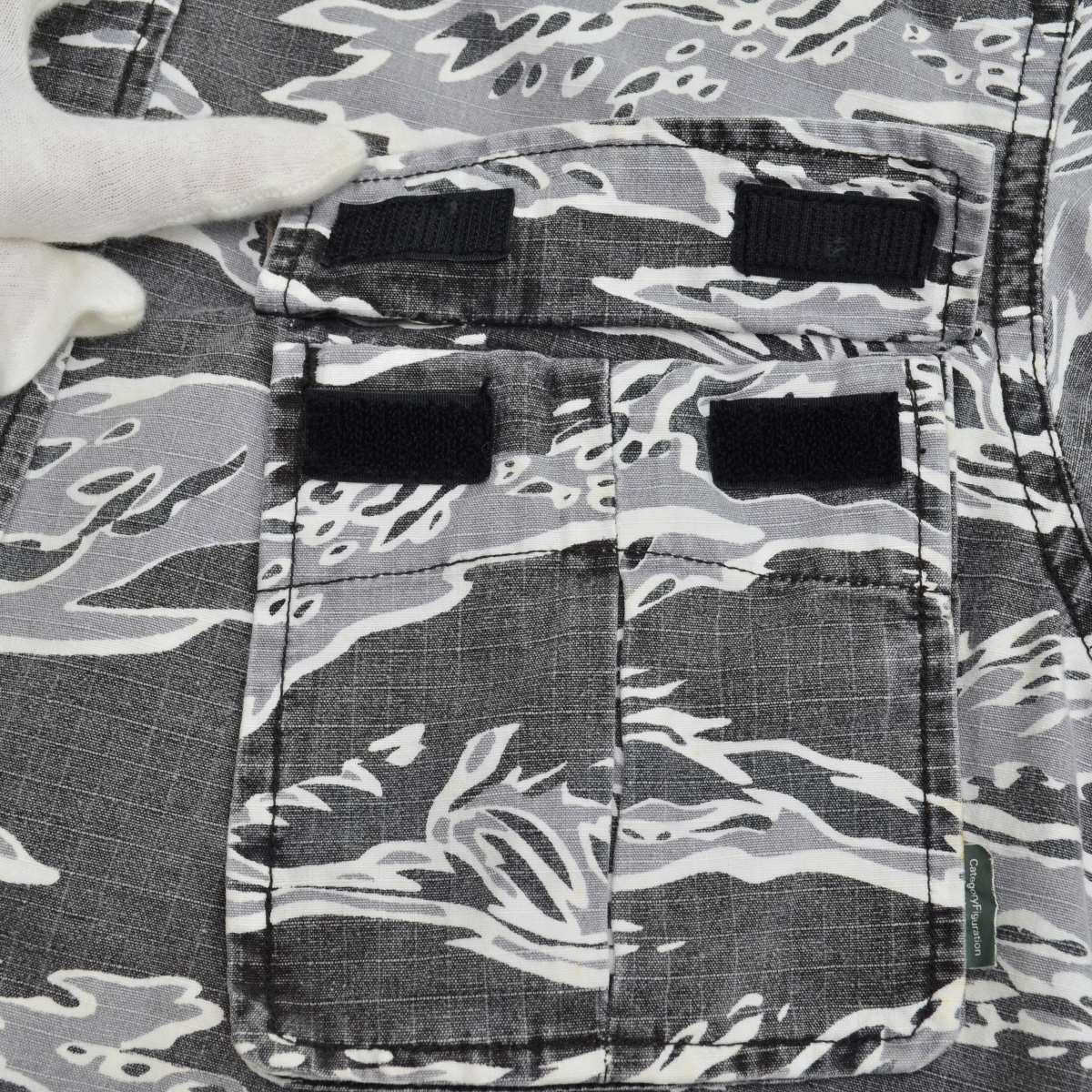 WTAPS / ダブルタップス 00s archive リップストップ タイガーカモ長袖