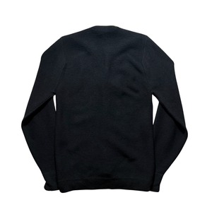 vintage 1960’s black zephyr wool cardigan