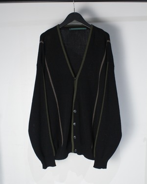 【Caka BLACK】“Made in West Germany” Vintage Loose Knit Cardigan