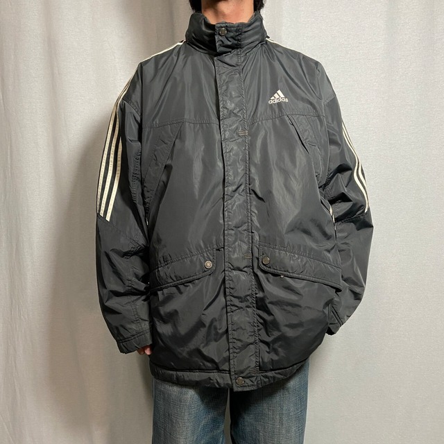 00年代 adidas アディダス ナイロンジャケット パファージャケット 