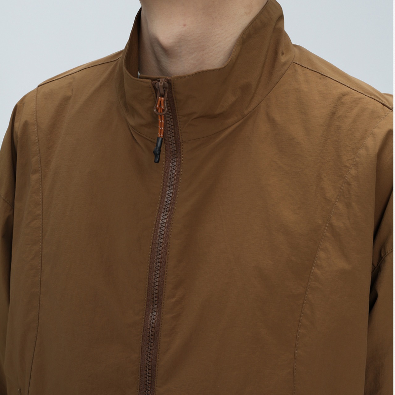 シンプル速乾ダブルジップブルゾン　0821