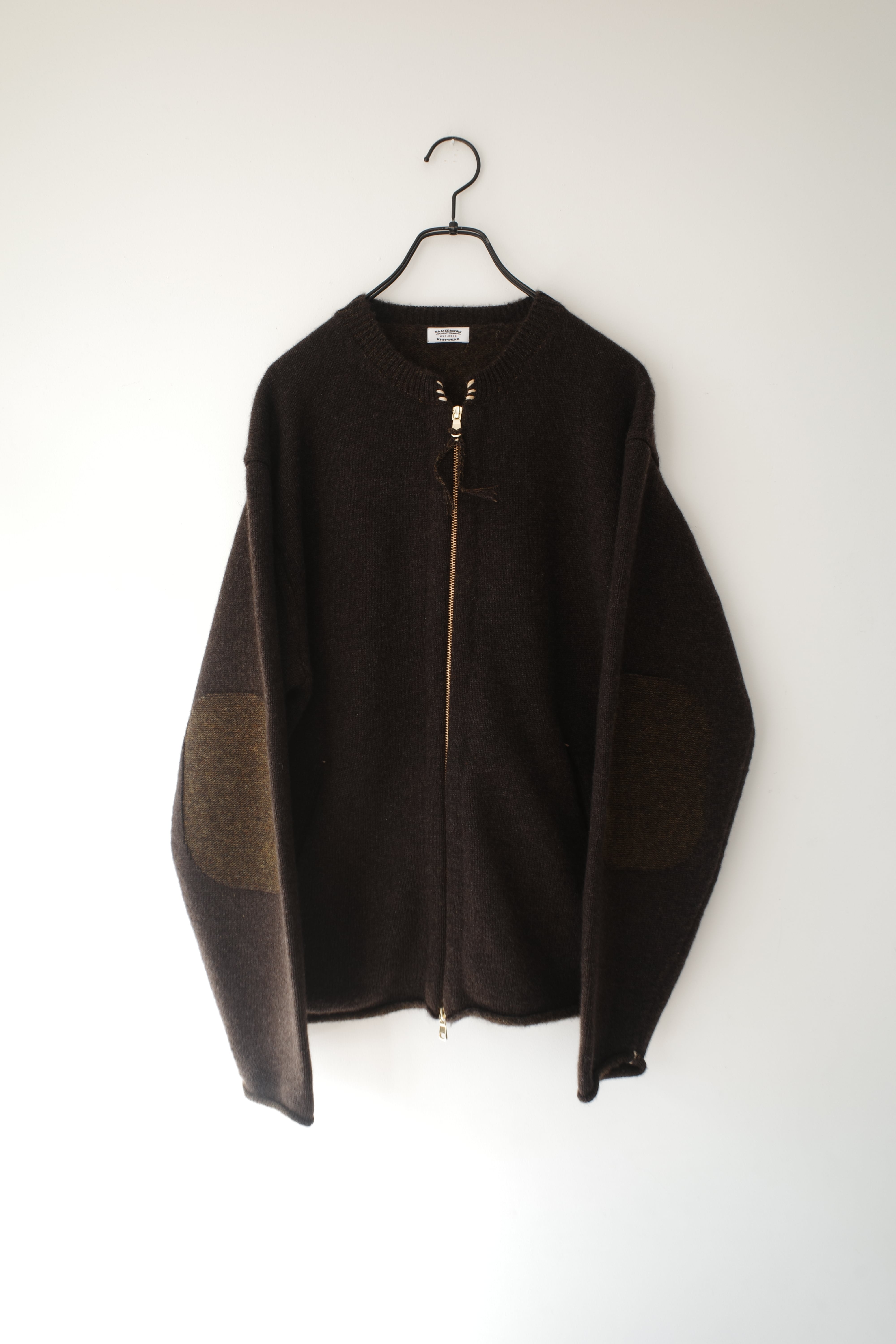 MAATEE&SONS / ひょっとこ起毛 ZIP Jacket (D.BROWN) | LiNN