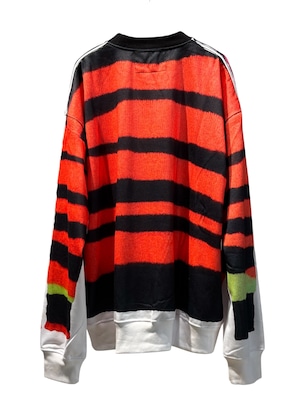 【25SS】The Salvages ザ・サルヴェージズ / SONIC REAL LIES OS SWEATER