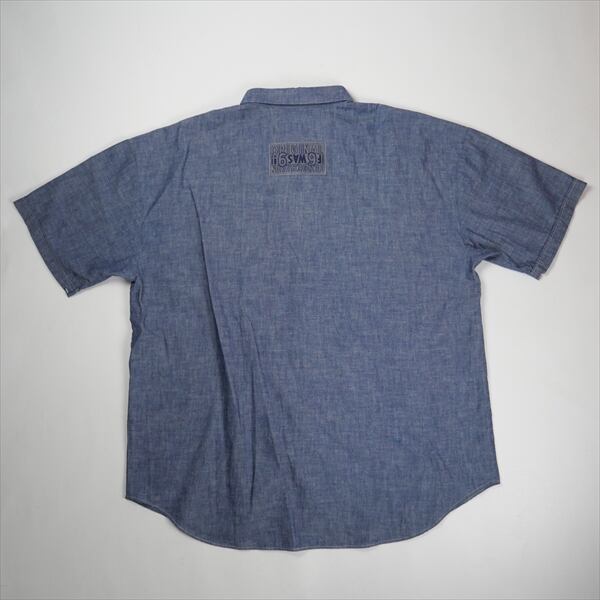 Size【L】 TENDERLOIN テンダーロイン WORK SHT B.D CHAMBRAY S/S BLUE