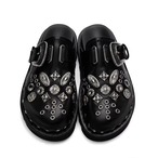 Studded Platform Mule Slippers (ME301)