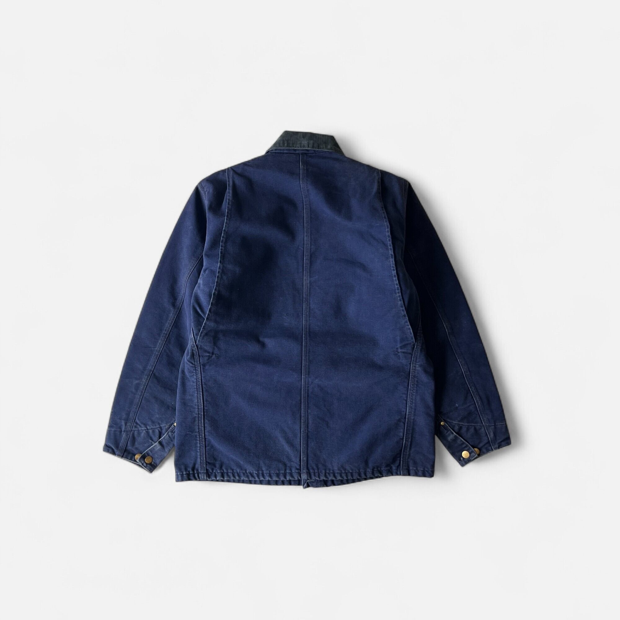 90s Carhartt Michigan Chore Coat Navy L | assemble store