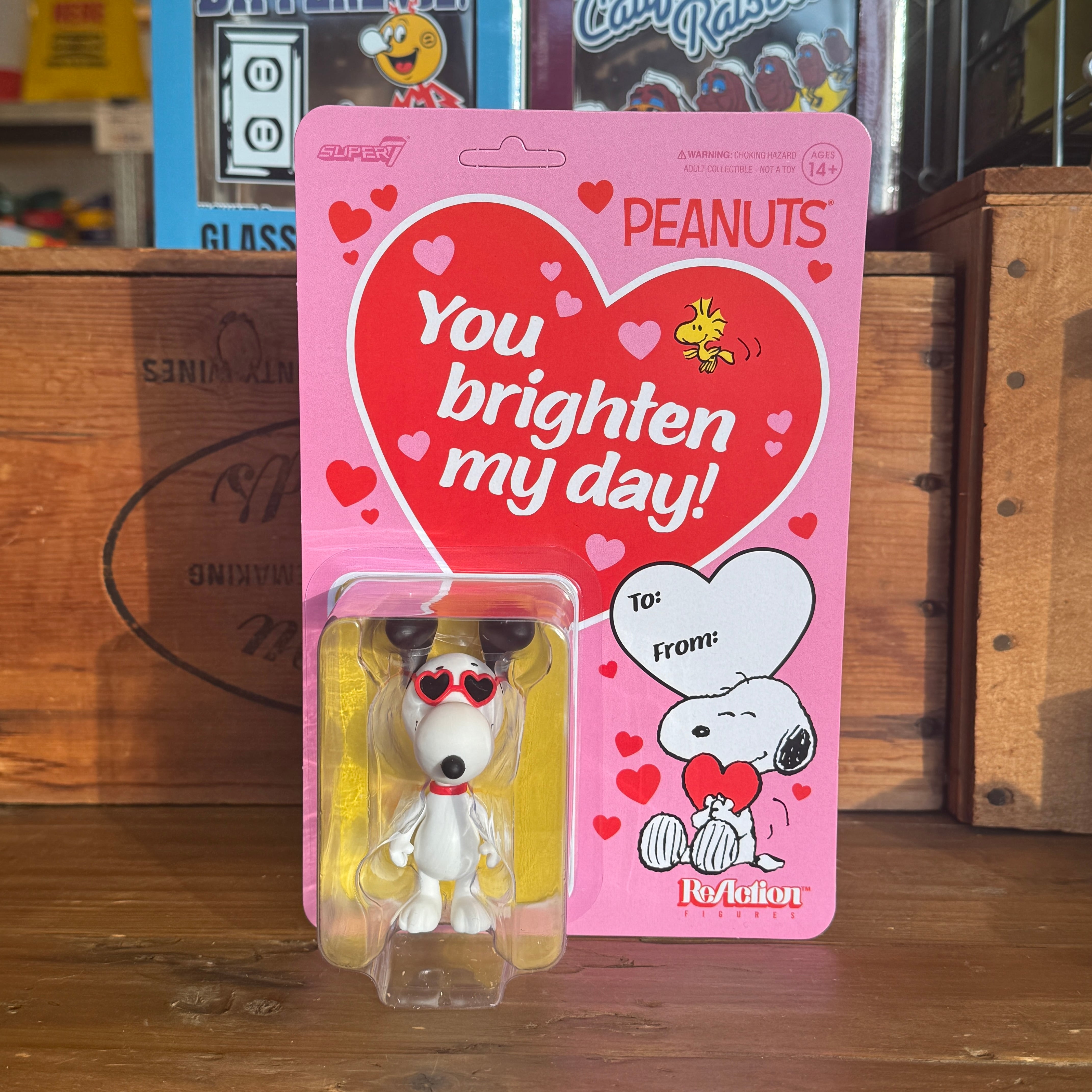 【Super7】 Peanuts ReAction Figures〈Snoopy Heart eyes〉