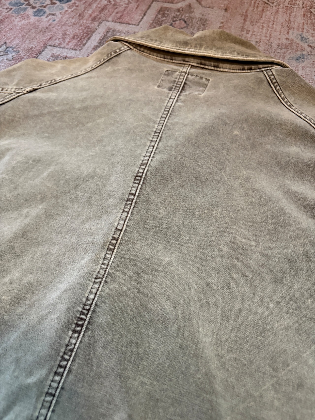 WOOLRICH / velour jacket / REMAKE