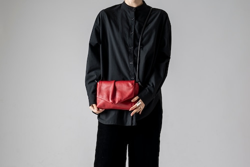 SIWA：flap pochette-L(RED)