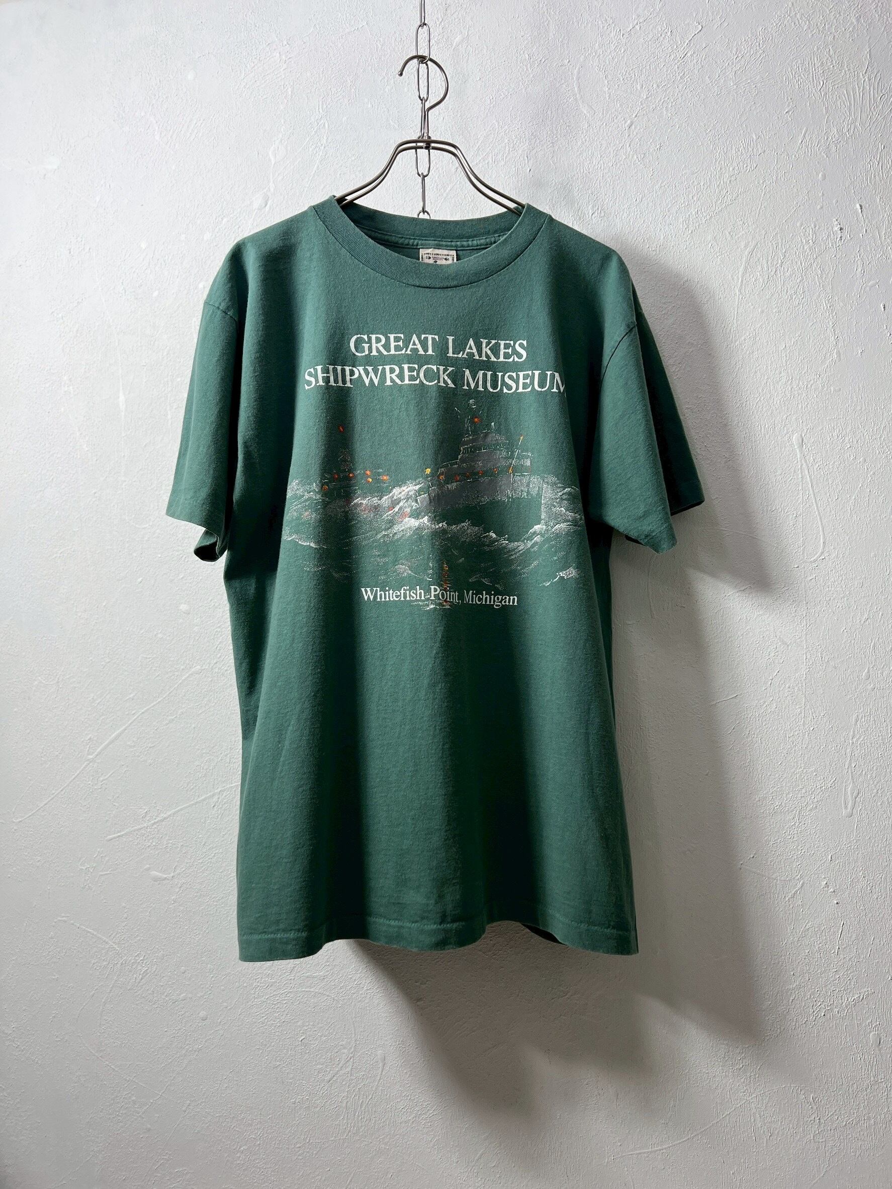 90's USA made “SHIPWRECK MUSEUM” T-shirt