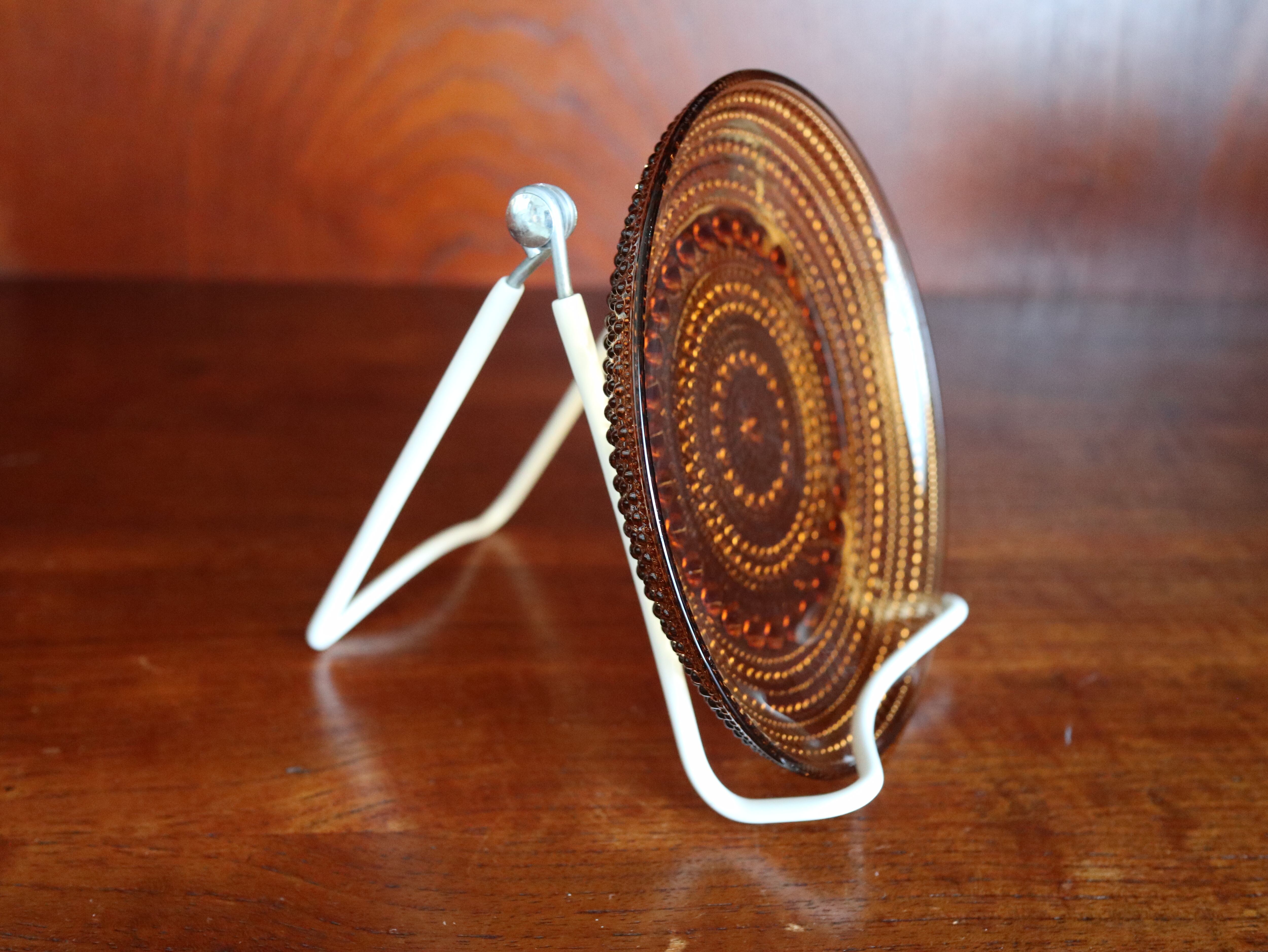 ヌータヤルヴィ カステヘルミ ブラウンプレート2枚 nuutajarvi 【公式