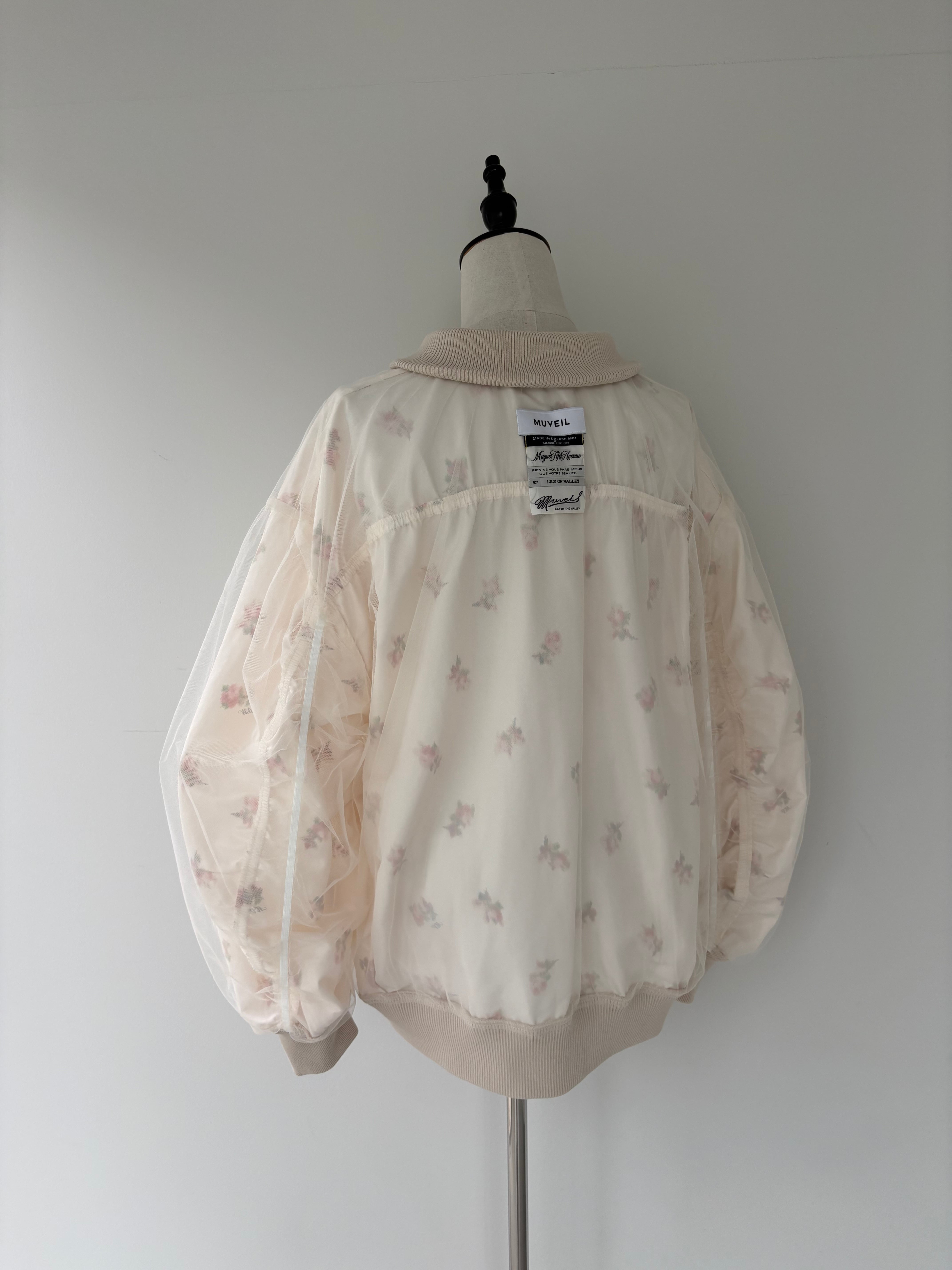 MUVEIL ローズリバーシブルブルゾン MA262FJK001 | KOKO