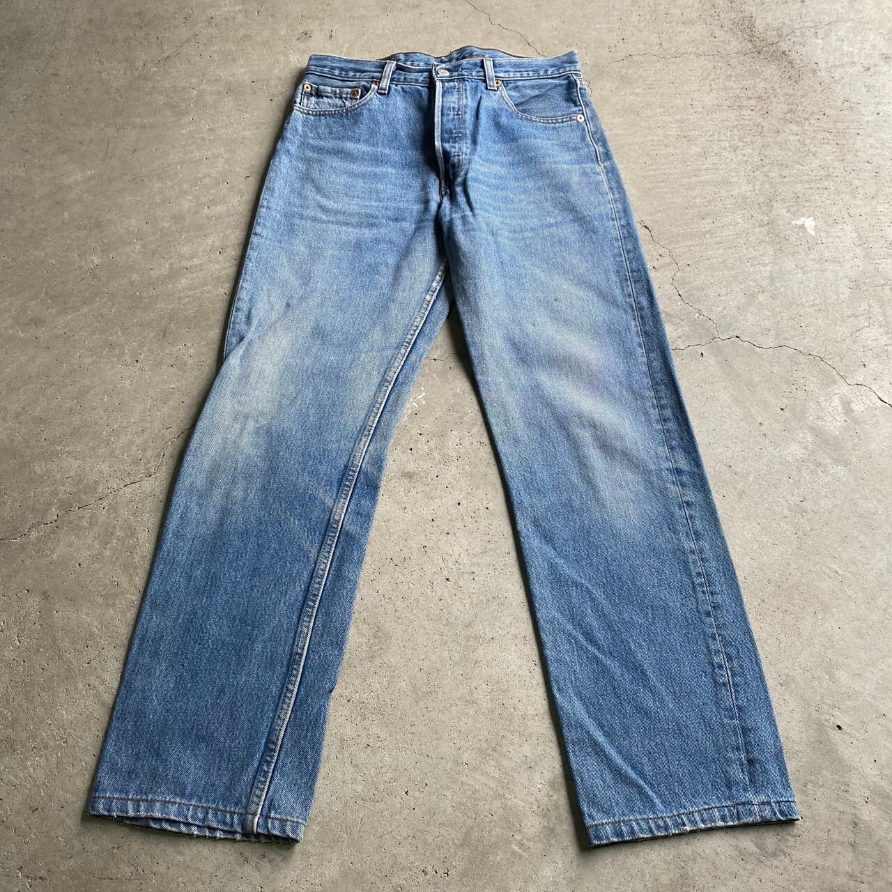 90年代 トルコ製 Levi's ユーロリーバイス 501 ストレート デニムパンツ メンズW30 古着 90s ビンテージ ヴィンテージ 薄色  【デニムパンツ】【SA2204】 | cave 古着屋【公式】古着通販サイト