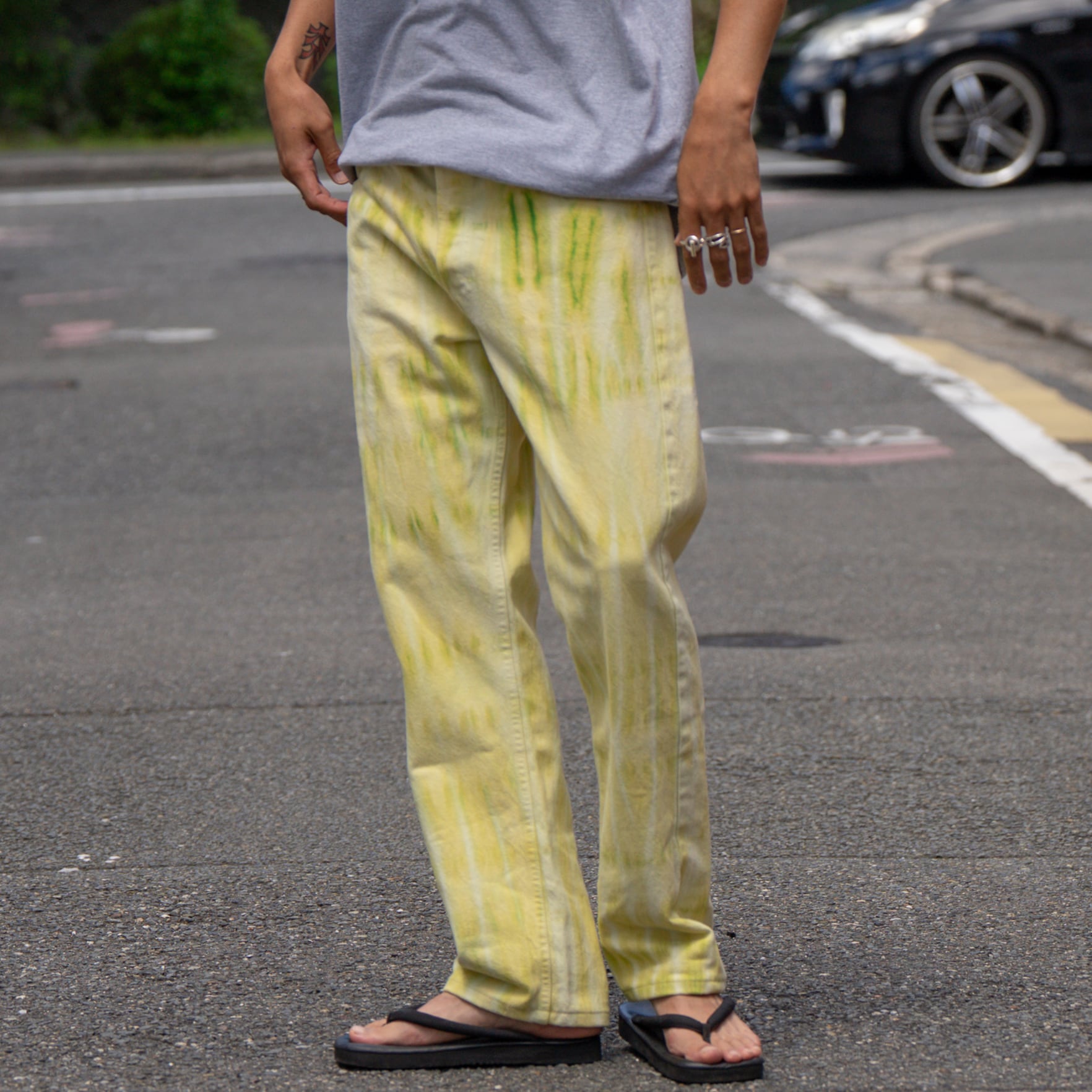 90s~00s Levi's 501 後染めタイダイ】 | GVM VINTAGE online shop