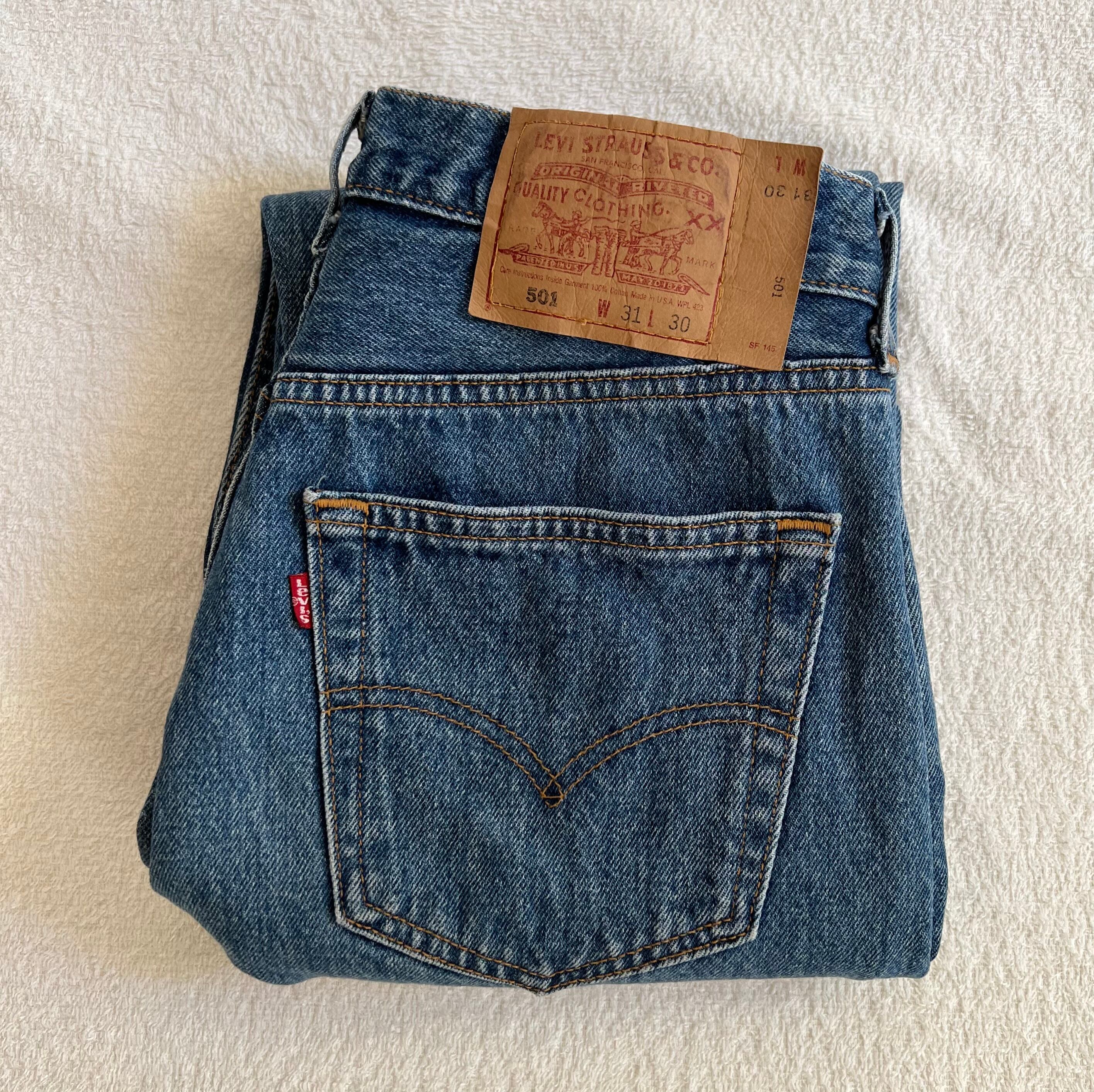 LEVIS 501米国製　刻印532 メンズデニムパンツ　W31 L30