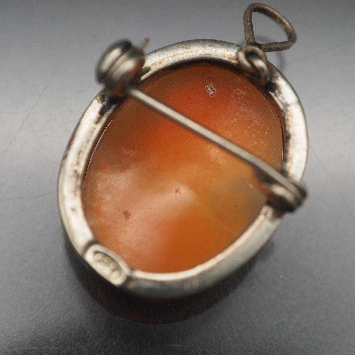 ヴィンテージ シェルカメオ2wayペンダント18k カメオ ペンダントヘッド