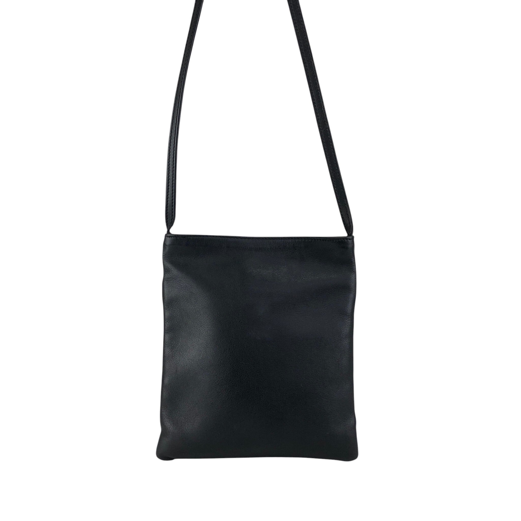 LOEWE ロエベ ショルダーバッグ ブラック アナグラム レザー ミニ