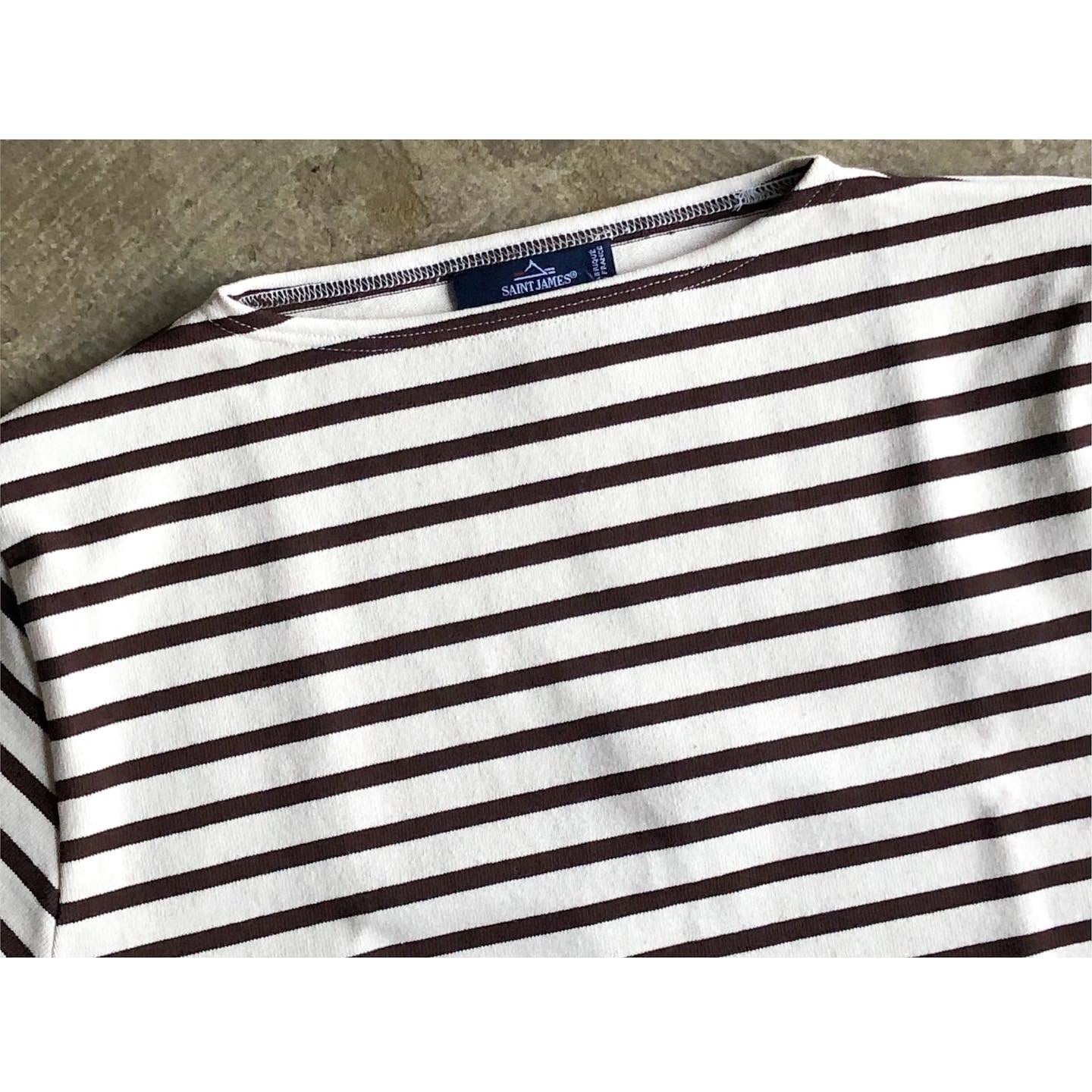 SAINT JAMES(セントジェームス) 『OUESSANT BORDER』Basque Shirt New