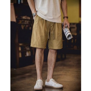 ステッチライン ワイドシルエットハーフパンツ 11444