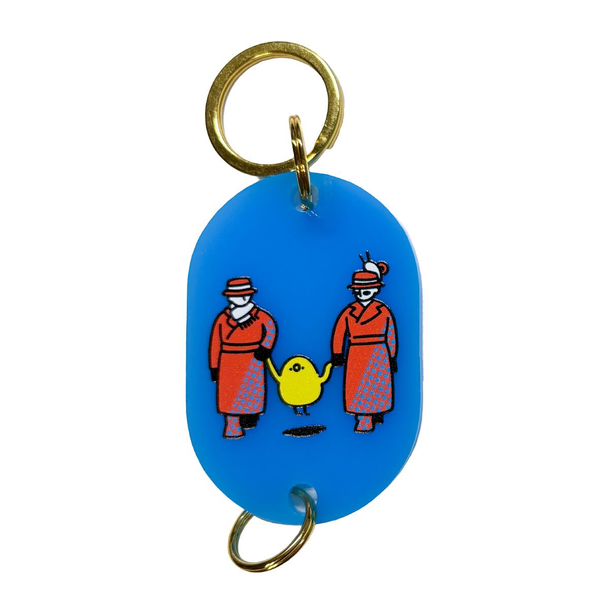 タグ風キーホルダー