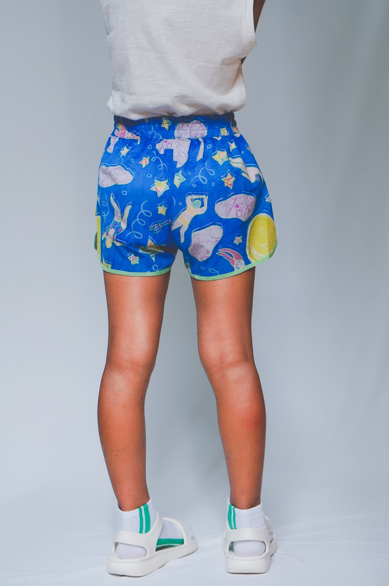 ショートパンツ:きりえあそび（カラフル） | UKIPPA ウキッパ 子供服