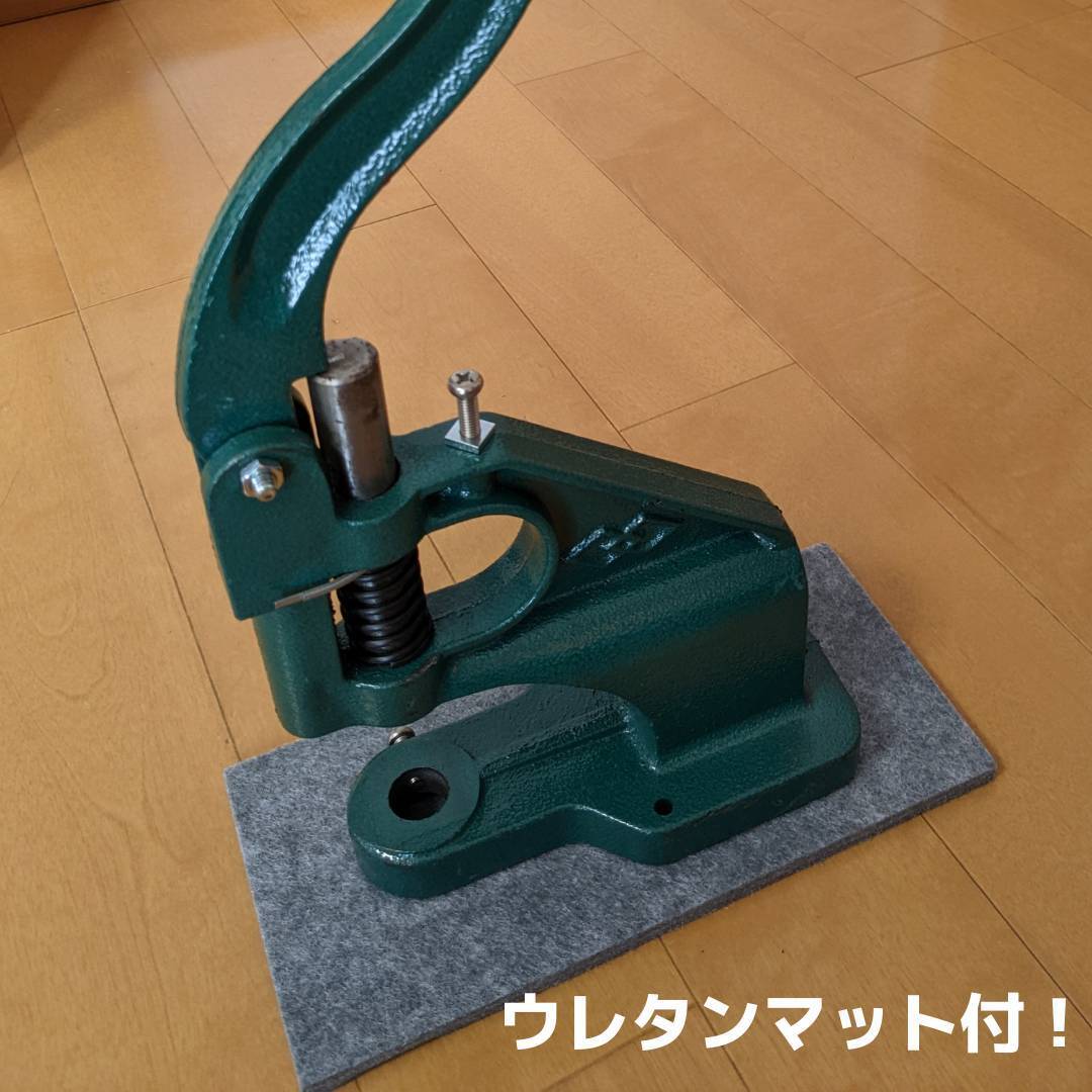 ハンドプレス機　ハトメコマセット　レザークラフト　革細工　ハンドクラフト ハンドプレス機 ハトメコマセット レザークラフト 革細工 ハンド