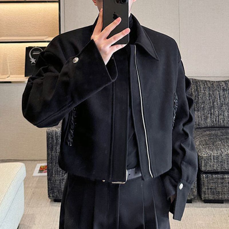 フロントジップショートジャケット C10526