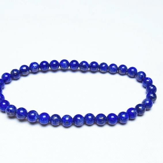 ラピスラズリ ブレスレット 5mm 一点物 メール便可 [M便 1/10] 111-48300
