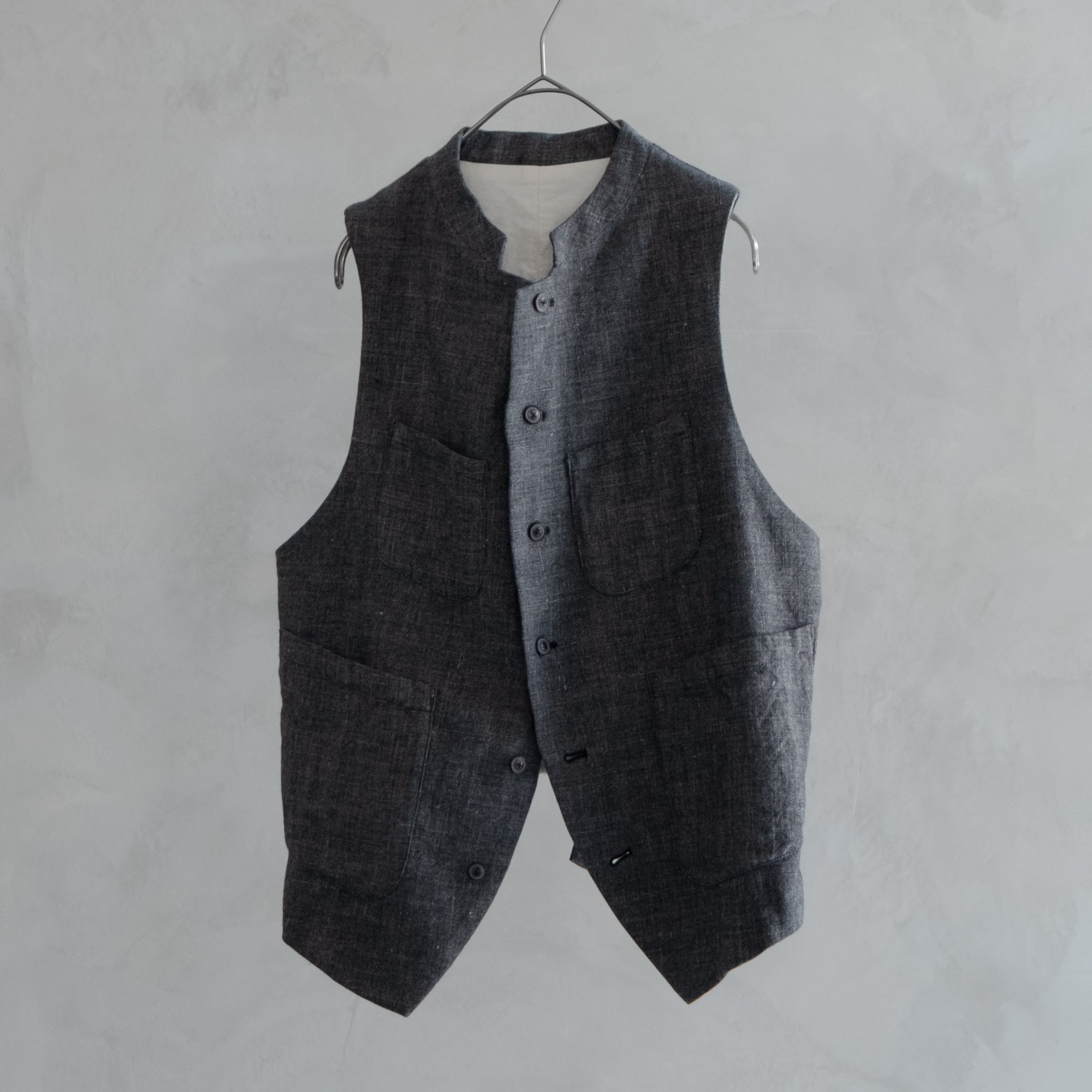 the last flower of the afternoon　路傍の月 logger vest（ロガーベスト） | coromo-cya-ya  onlinestore