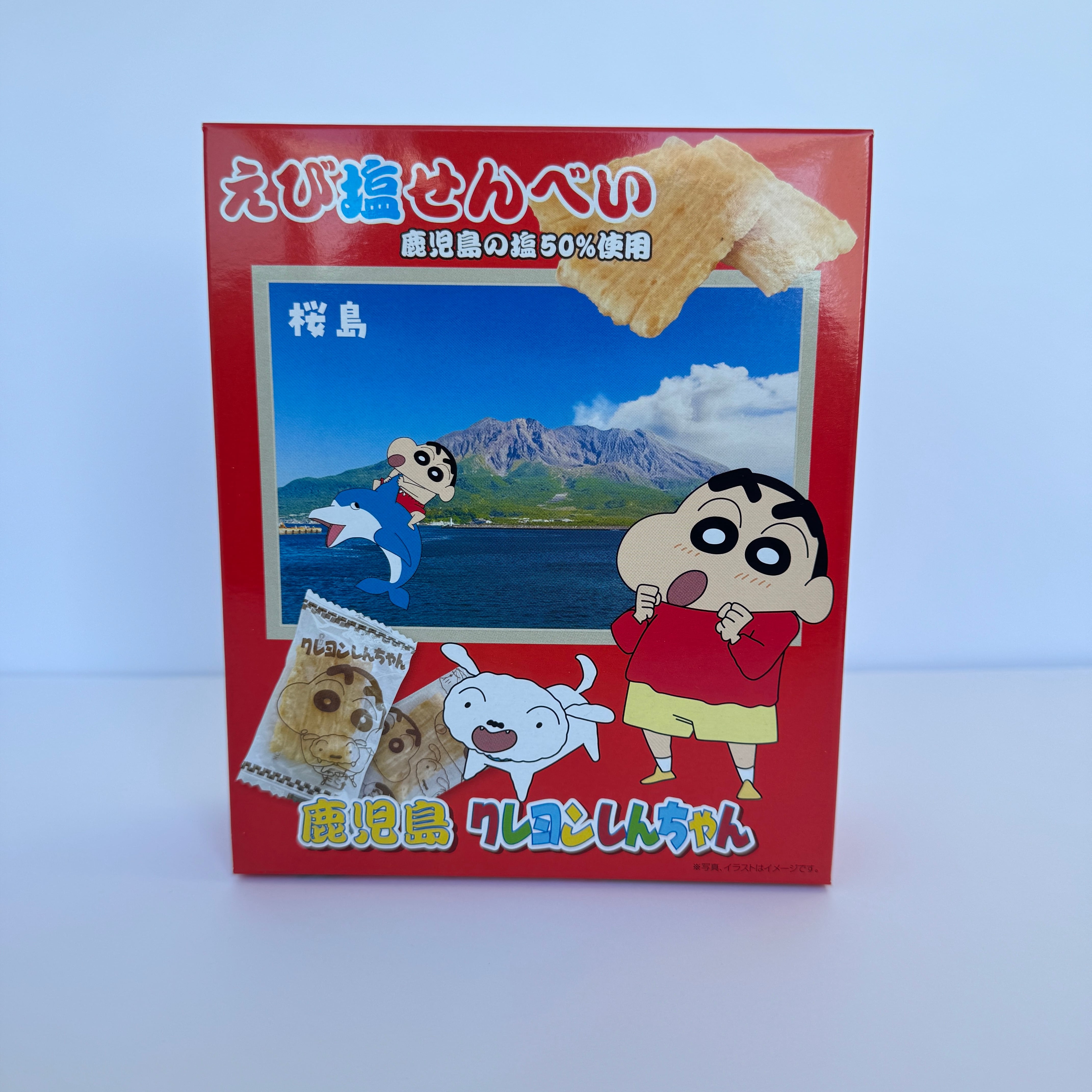 鹿児島クレヨンしんちゃん えび塩せんべい | 鹿児島土産のドリーム