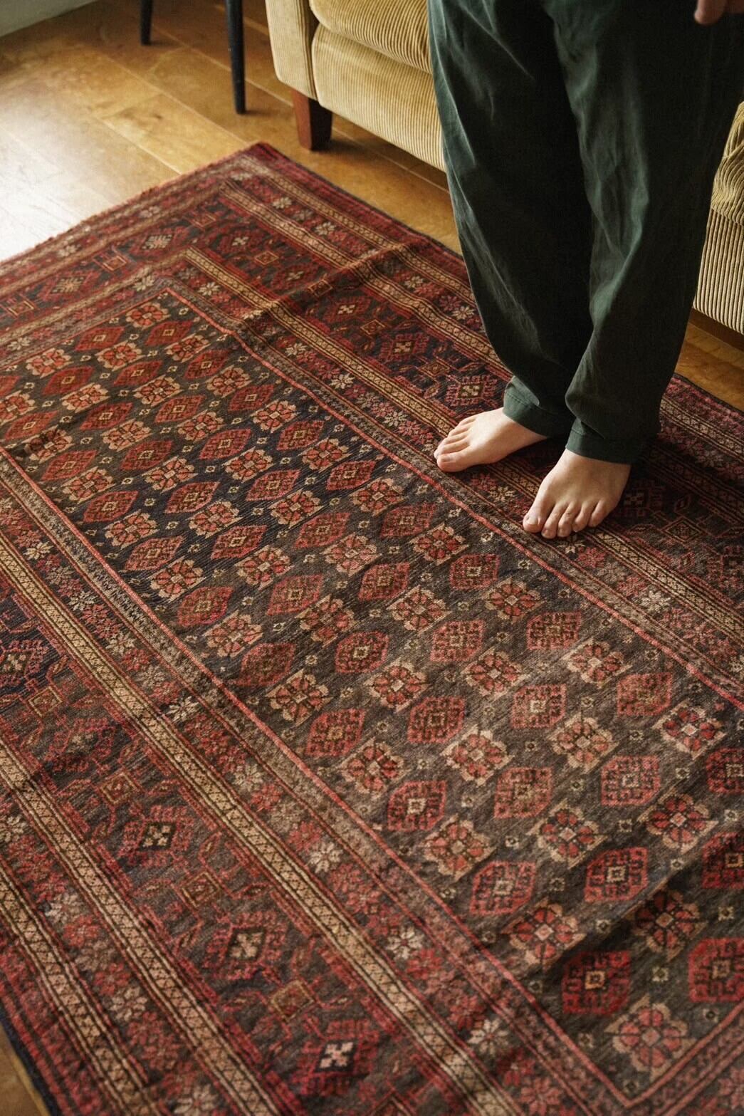 1257-Vintage Baluch rug