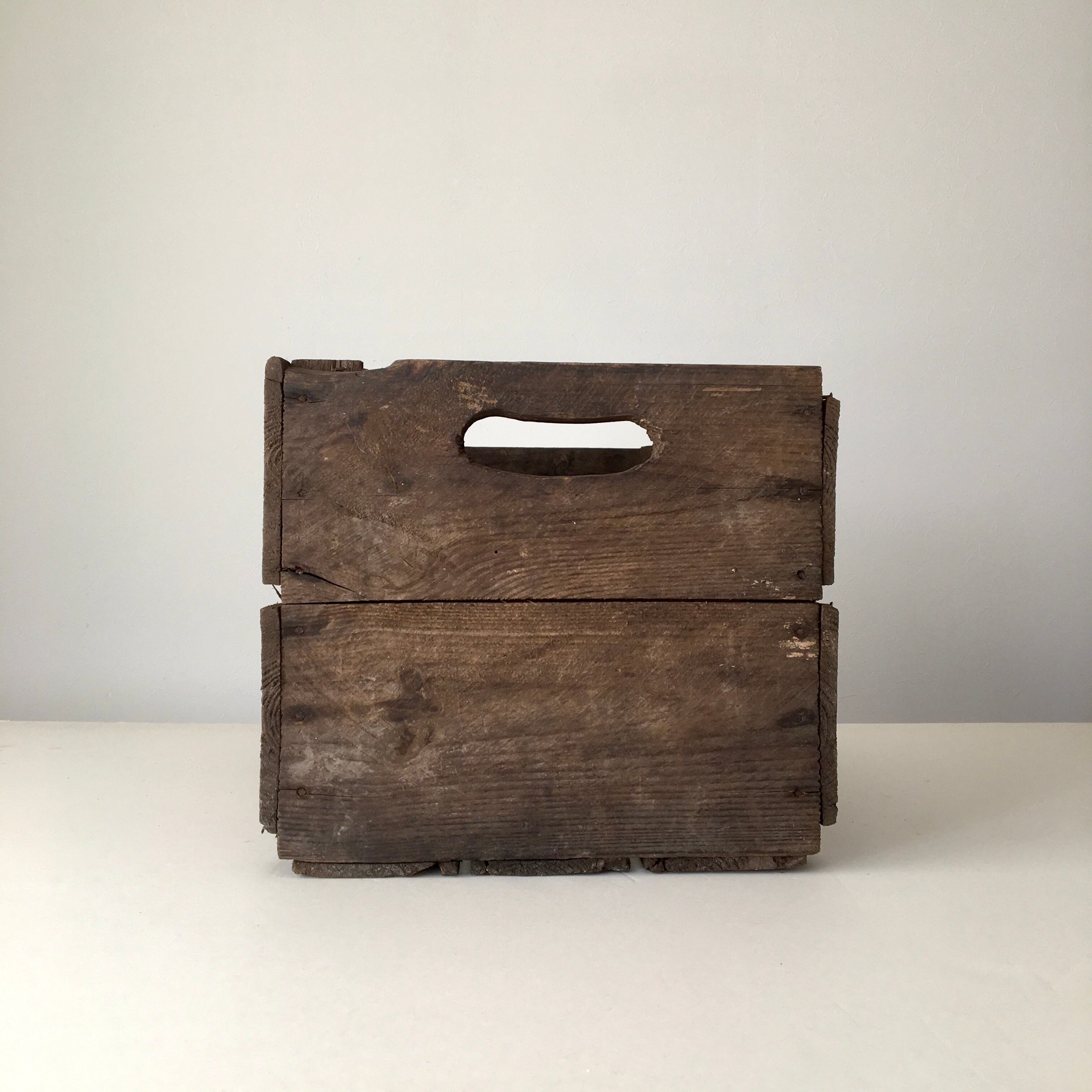 ヴィンテージのリンゴの木箱③｜Vintage German Apple Box