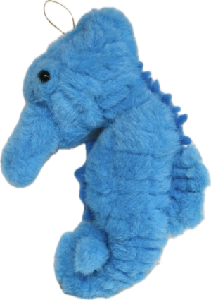 Old Stuffed Toy: Seahorse