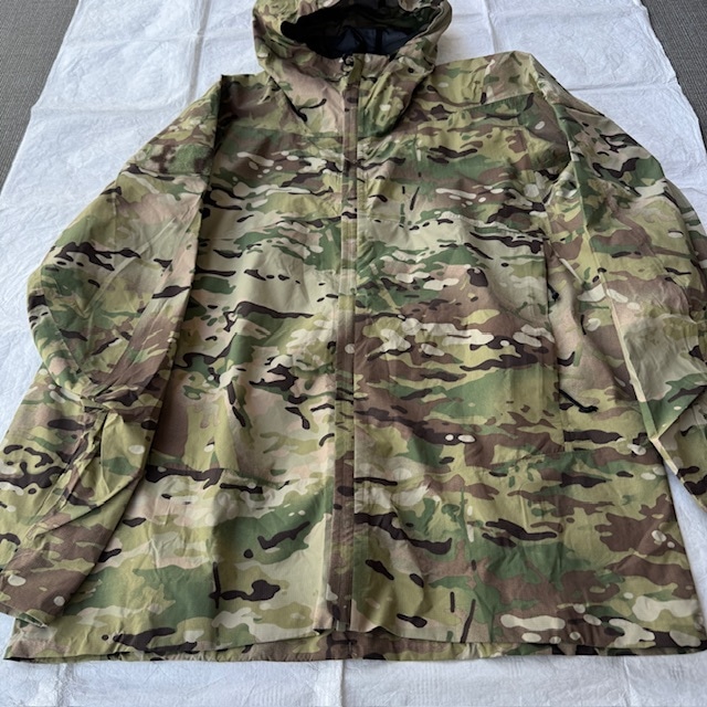 パタゴニア フラーリー シェルジャケット ロストアロー Patagonia Lost Arrow Flurry Shell Jacket デッドストック マルチカム 迷彩 ミリタリー XL 画像3
