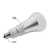 DiCUNO E17-E26口金変換アダプター 変換ソケット 熱に強い 2個セット