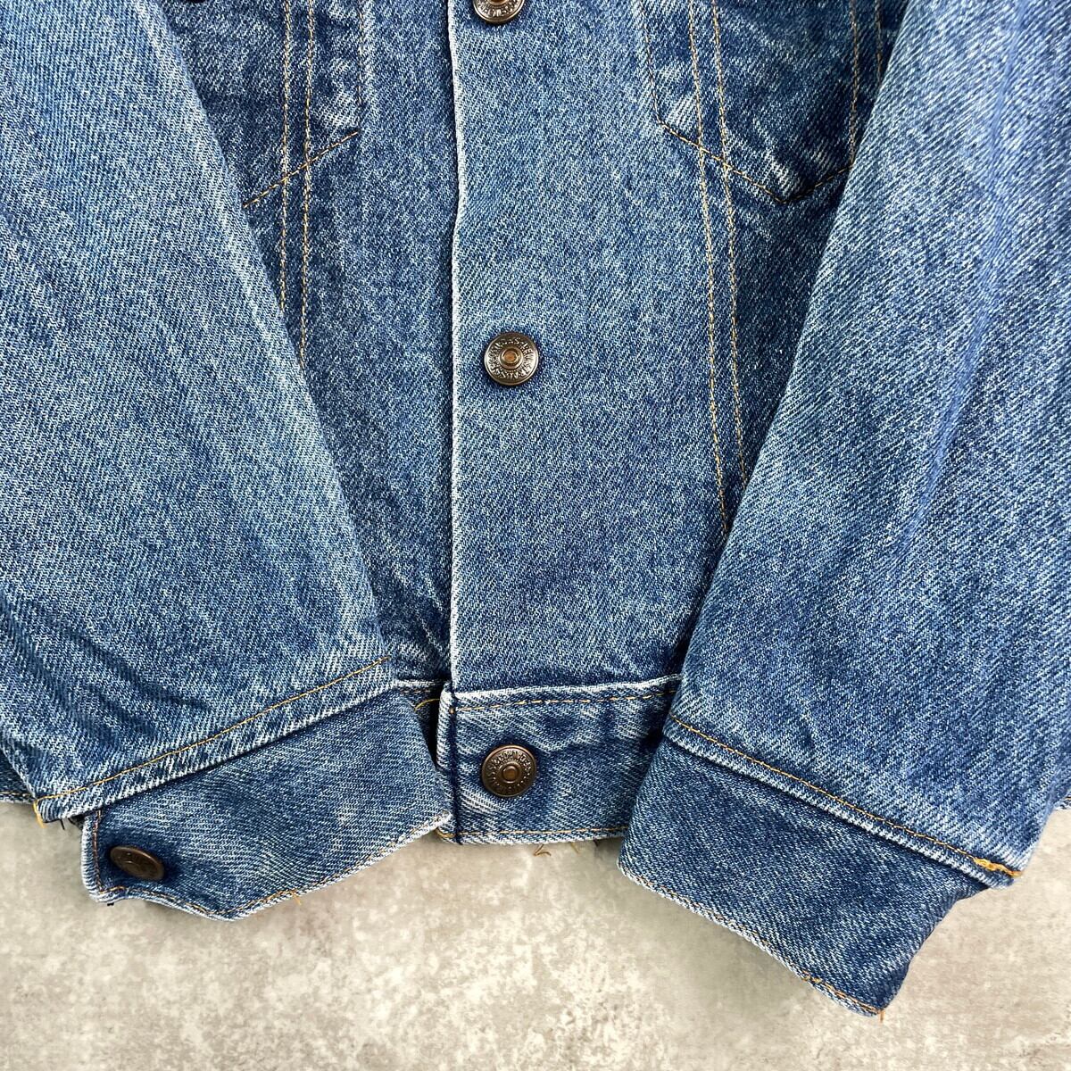 kids】80年代 USA製 Levi's リーバイス デニムジャケット オレンジタブ