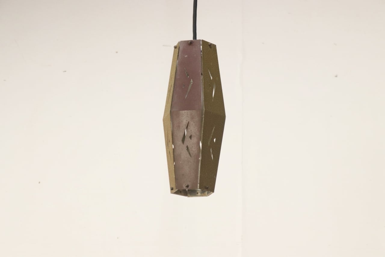 ヴィンテージ ペンダントライト ランプ 照明 和モダン 吊り下げ 金属製