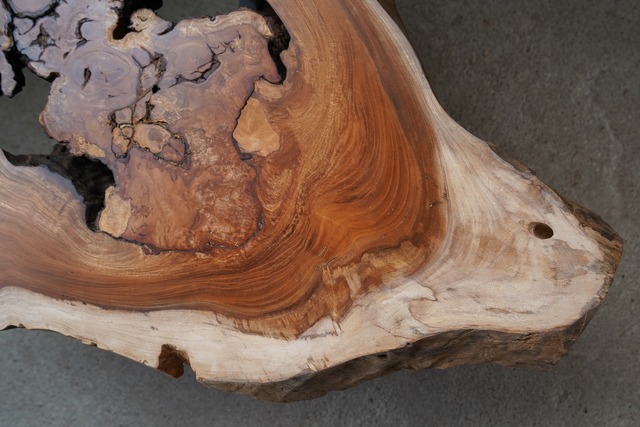 欅の変木　ローテーブル