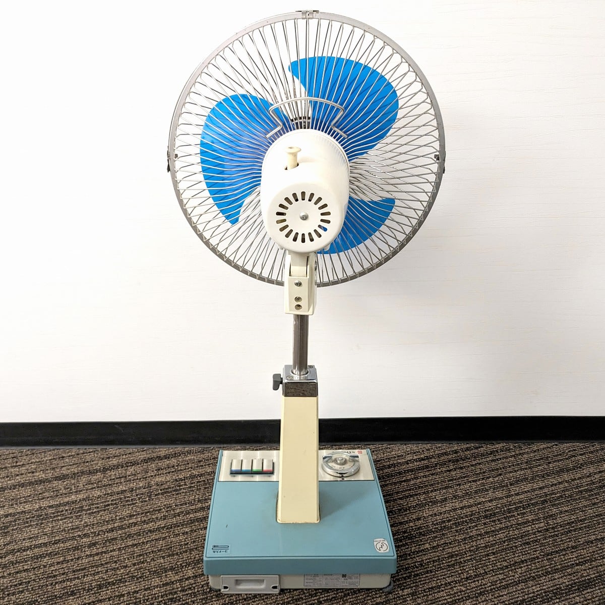 No.108】National ことたりる 光る レトロ扇風機