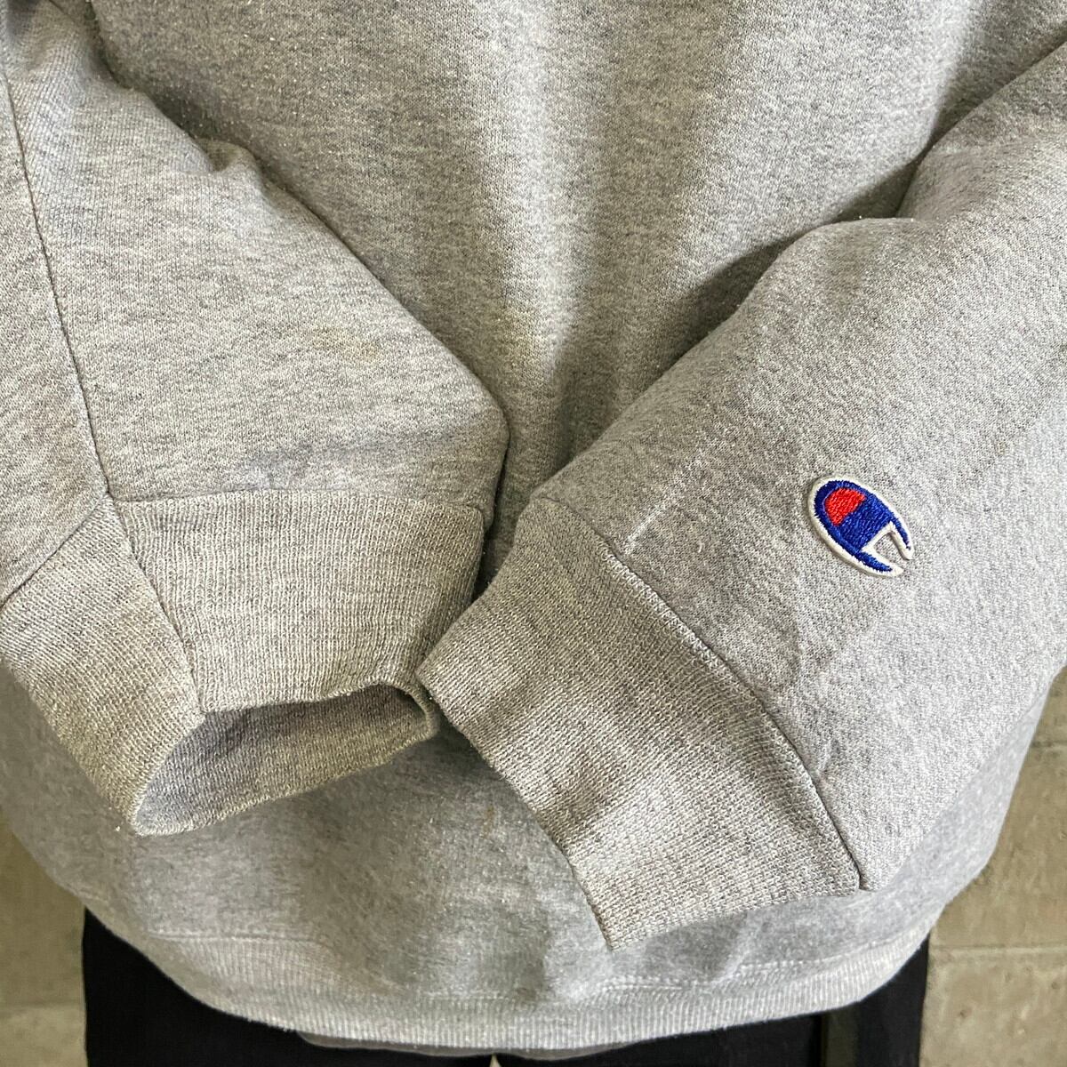 Champion チャンピオン カレッジロゴプリント スウェットシャツ メンズ