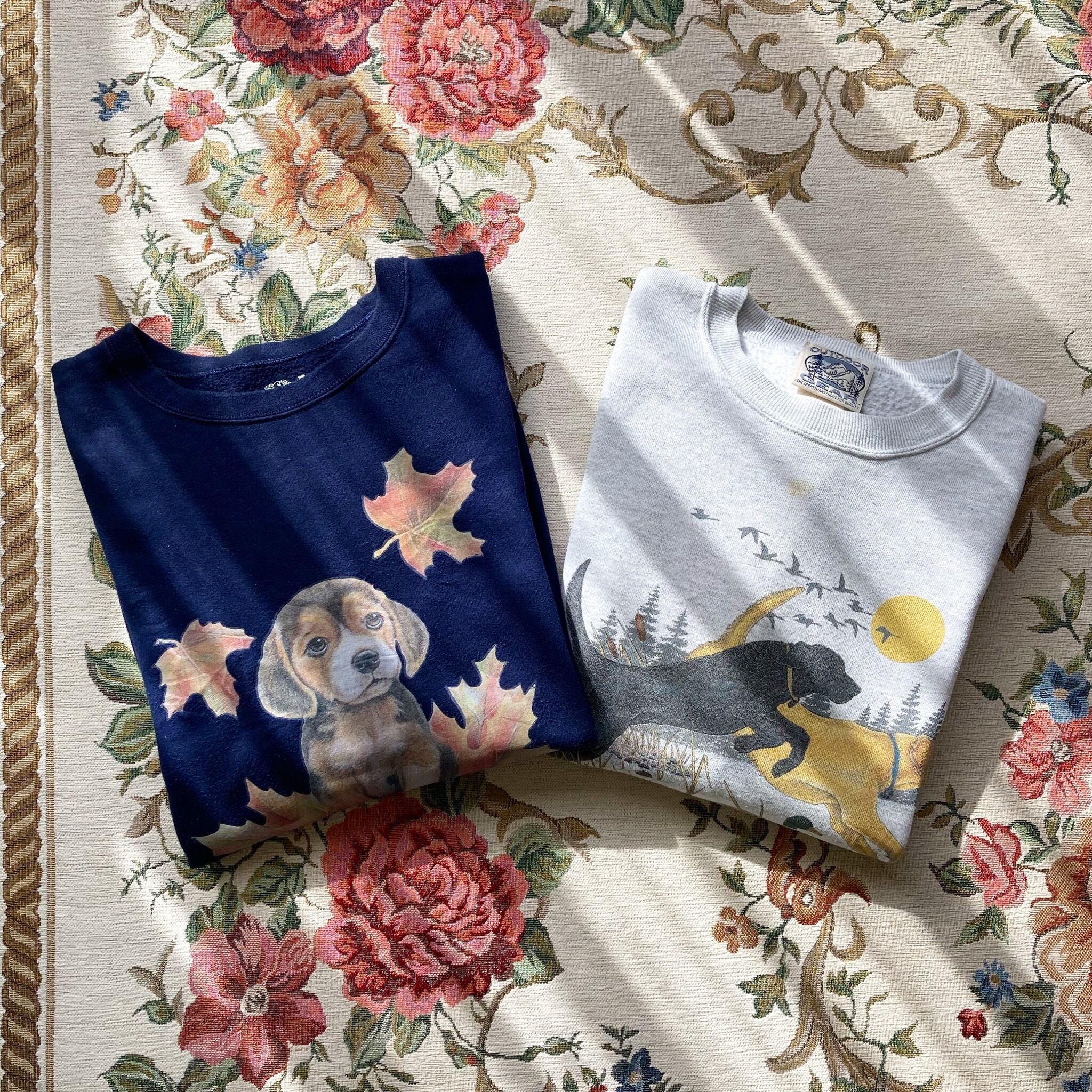 Animal print sweat shirt【YouTube着用】